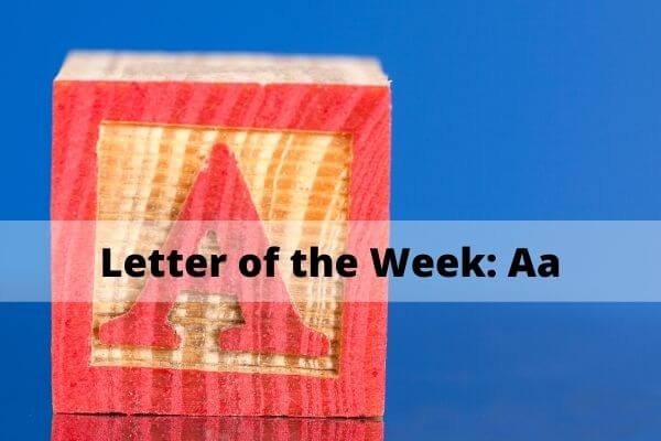 Letter of the week preschool curriculum