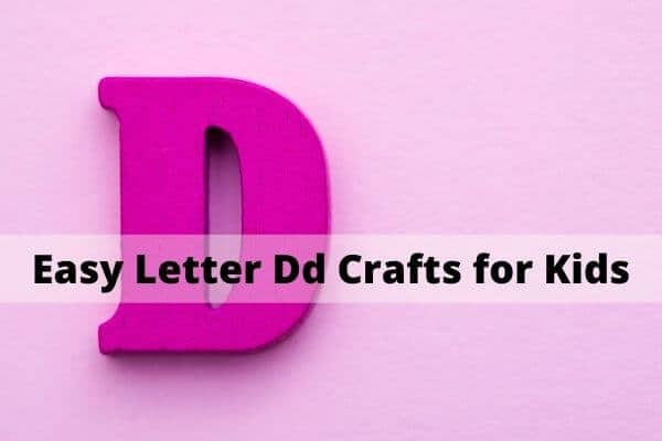 letter d arts and crafts for kids