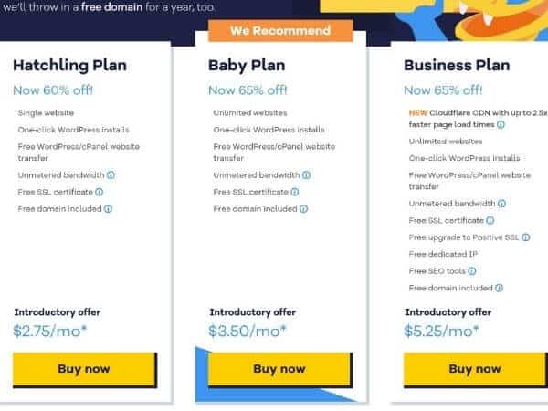 Start a blog with hostgator