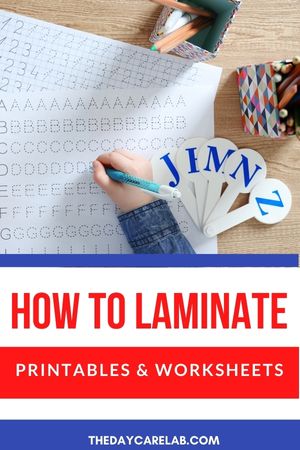 how to laminate paper at home